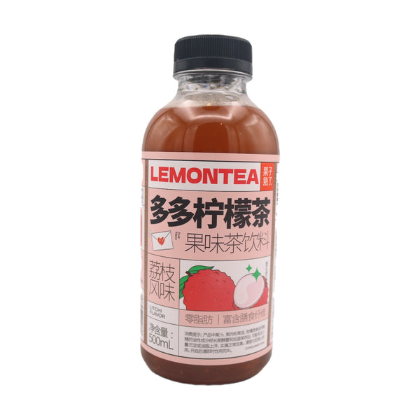 GZSL Lemon Tea Drink Lychee Flavour 果子熟了 多多柠檬茶 荔枝风味 500ml