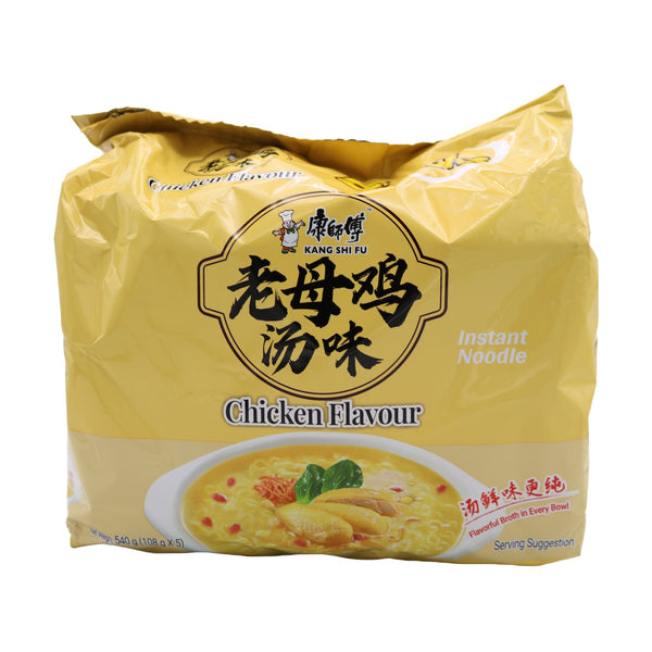 Master Kong Instant Noodle Chicken Flavour 540g (5x108g)