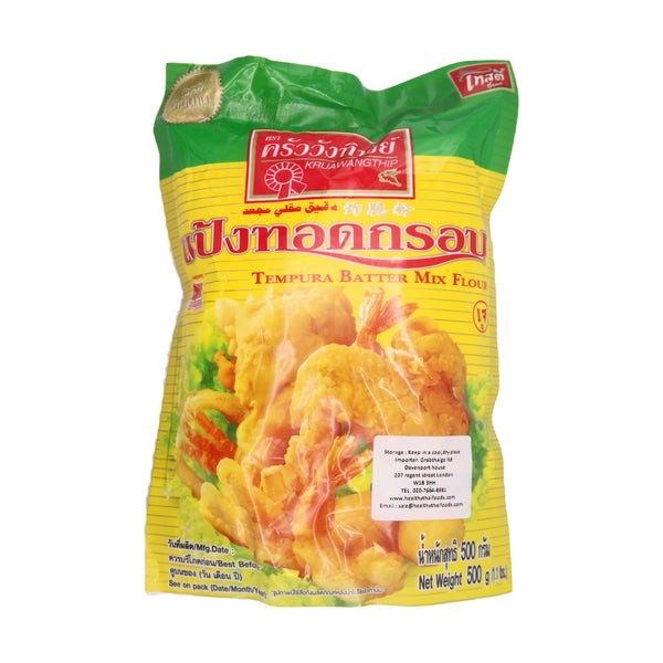 Kruawangthip Tempura Batter Mix Flour ครัววังทิพย์ 500g