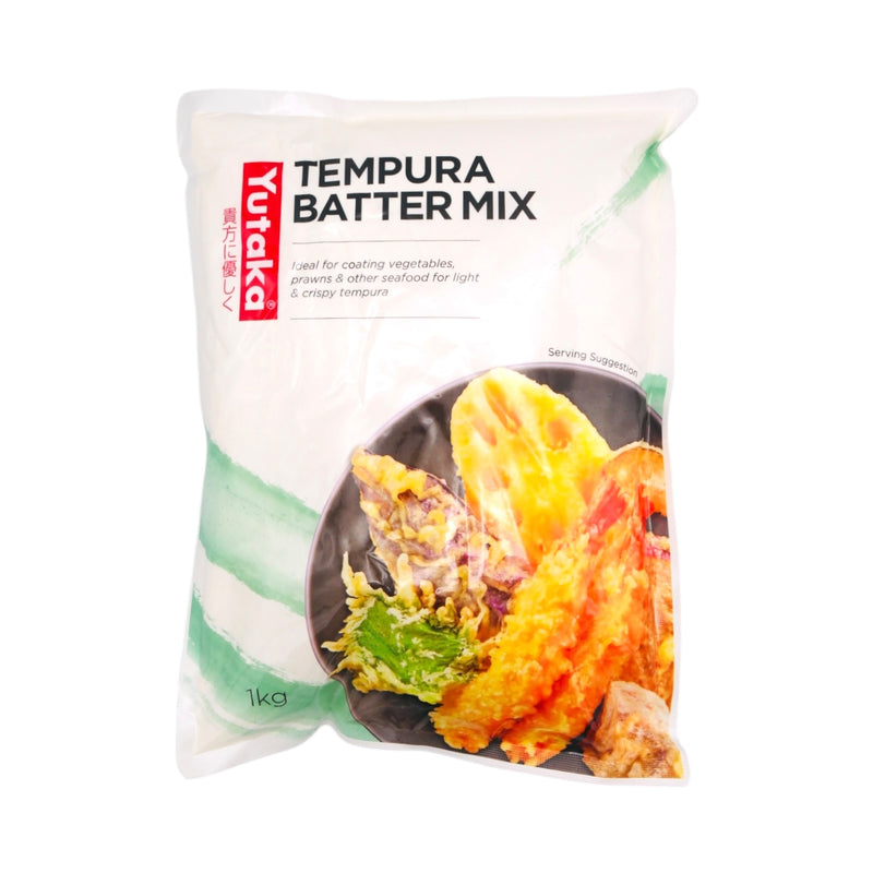 Expertly prepare crispy and light tempura, this 1kg mix creates a perfect coating for your favourite vegetables and seafood. Enjoy restaurant-quality tempura in the comfort of your own home with Yutaka!