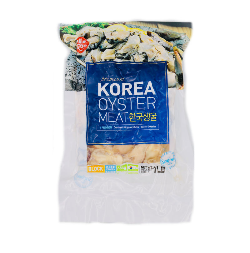 Allgroo Misori Korea Oyster Meat (Block) 韓國生蠔肉 1lb/454g (Frozen) | Tuk Tuk Mart