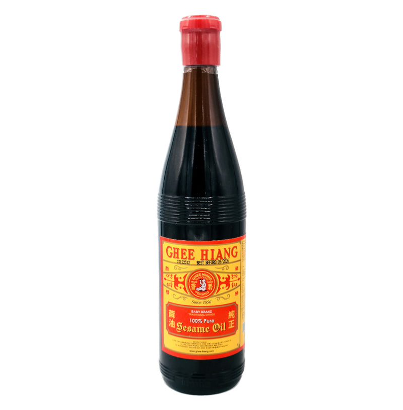 Ghee Hiang Sesame Oil 100% Pure 560ml - Tuk Tuk Mart