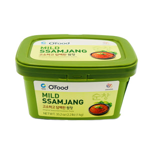 Daesang O'Food Mild Ssamjang (Original Seasoned Soybean Paste) 1kg - Tuk Tuk Mart