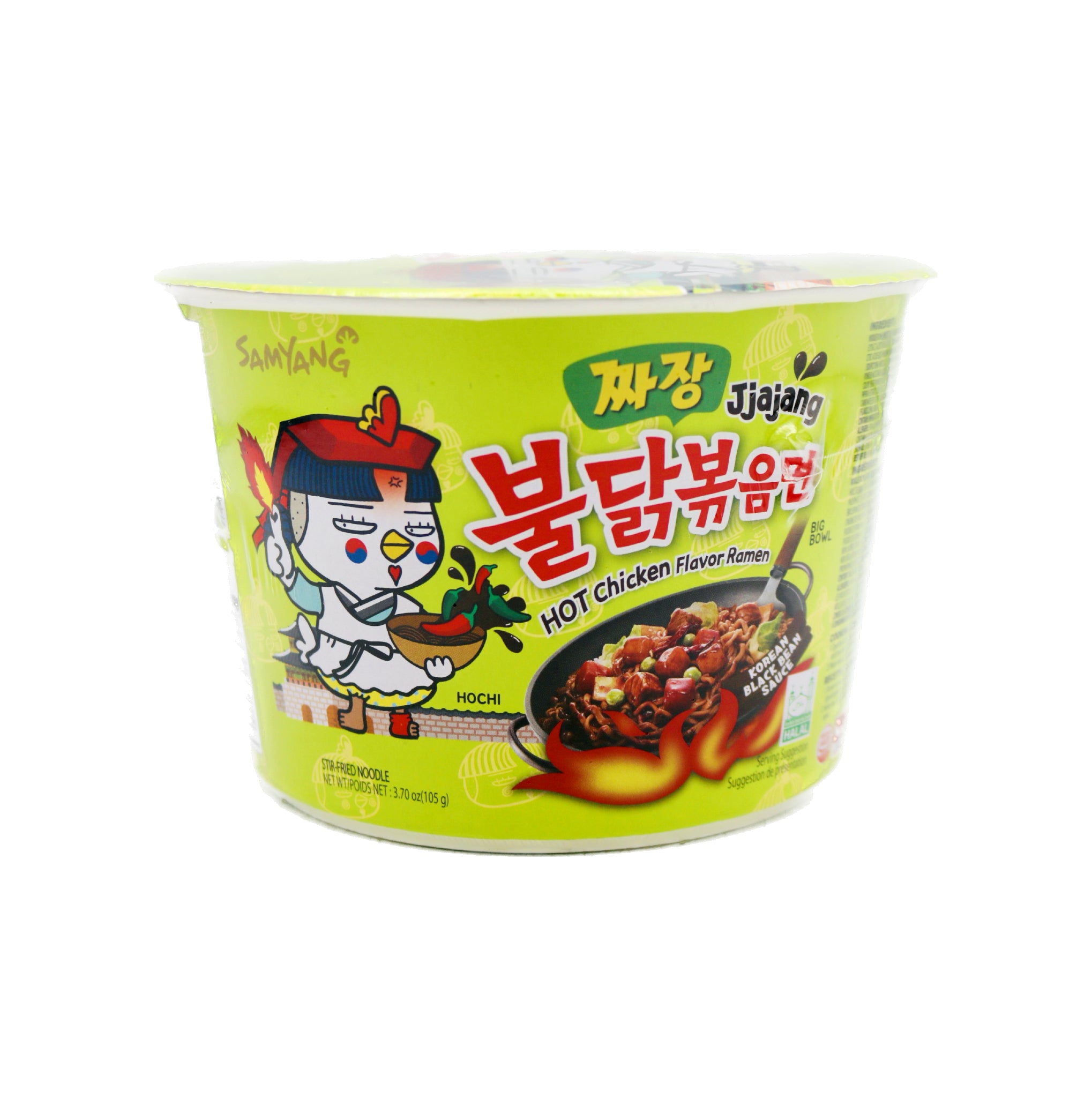 Hot Chicken Jjajang Black Bean Ramen Big Bowl
