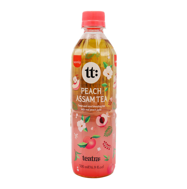 Samlip Teatra Peach Assam Tea 500ml - Tuk Tuk Mart