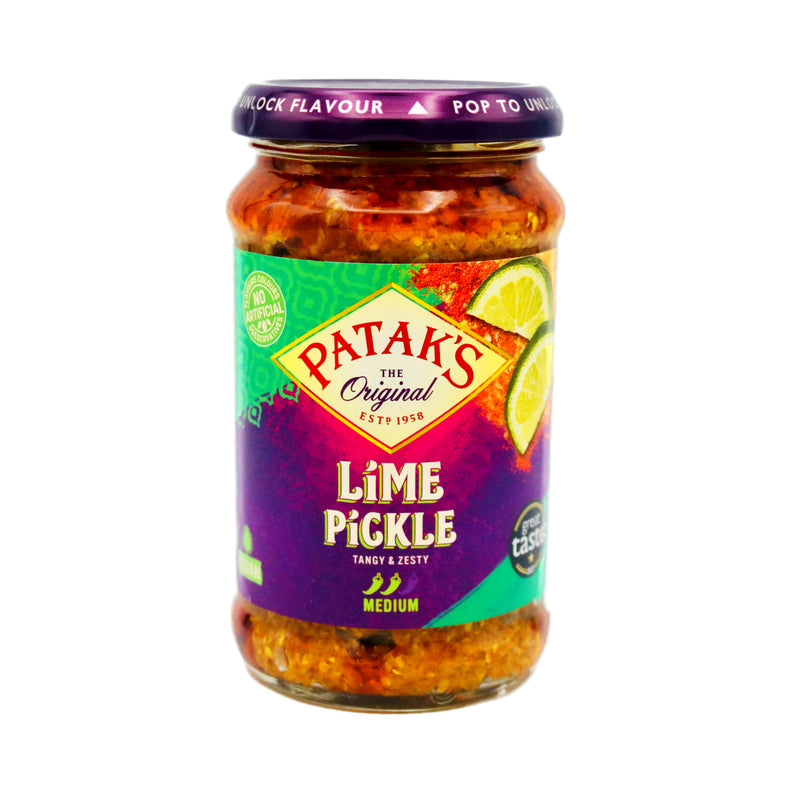 Patak's Lime Pickle Medium Hot 283g - Tuk Tuk Mart