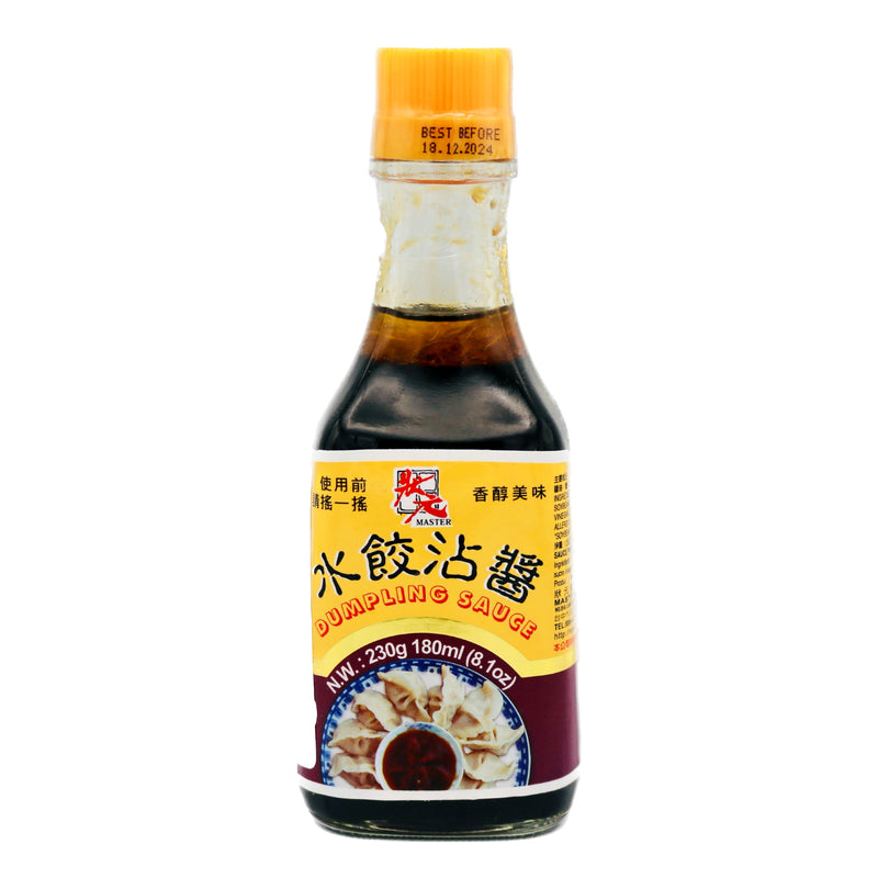 Master Sauce Dumpling Sauce Garlic Flavour 狀元水餃沾醬蒜味 230g - Tuk Tuk Mart