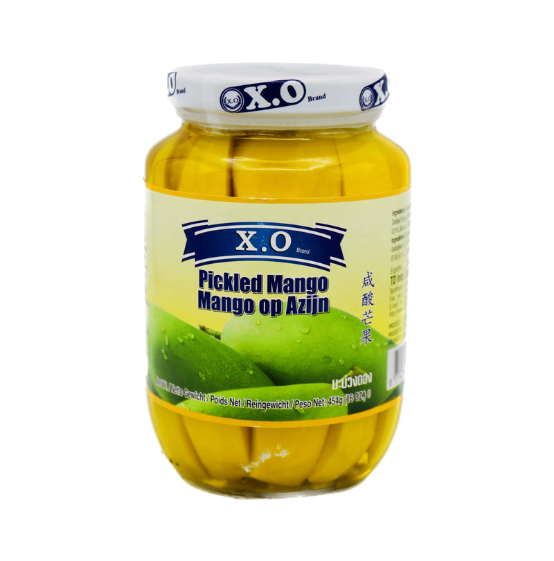 X.O Pickled Mango 454g (B.B.D 22.03.23) - Tuk Tuk Mart