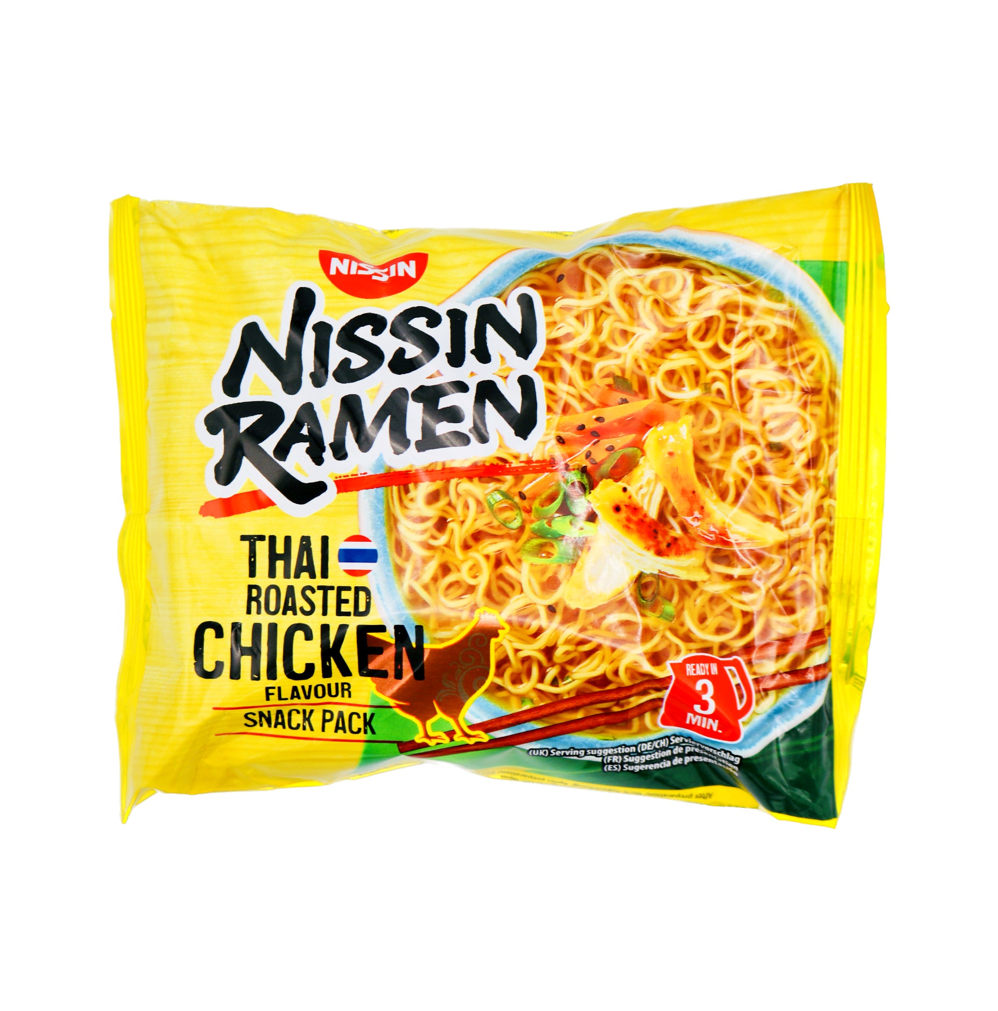 nissin ramen thai roasted chicken flavour 65g b b d 15 dec 2023 no