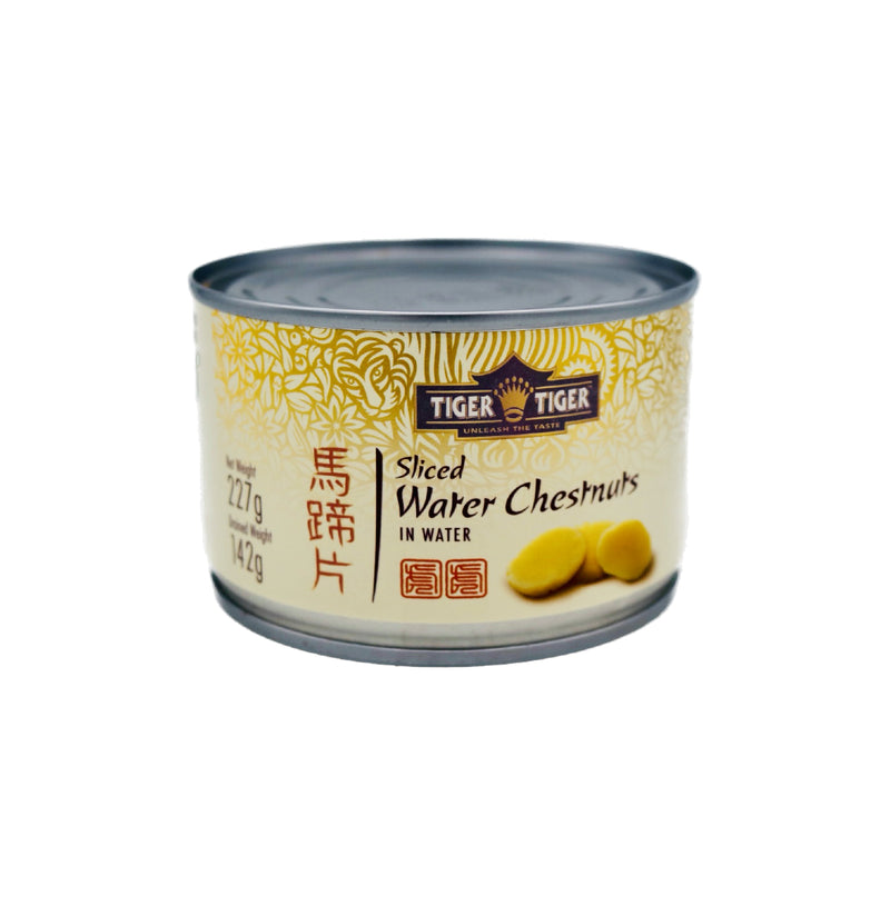 Tiger Tiger Sliced Water Chestnuts In Water 227g - Tuk Tuk Mart