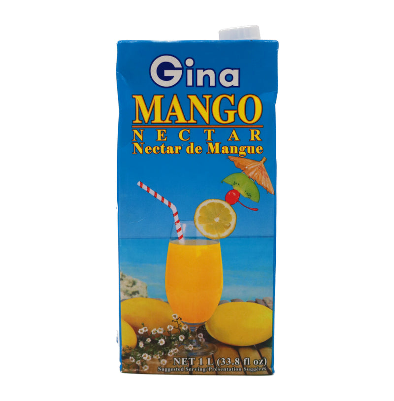 Gina Mango Nectar 菲律賓真雅芒果汁 1L - Tuk Tuk Mart
