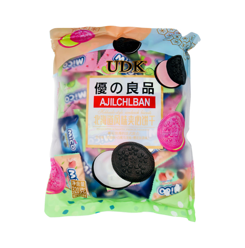 UDK Hokkaido-style Sandwich Biscuits 320g - Tuk Tuk Mart