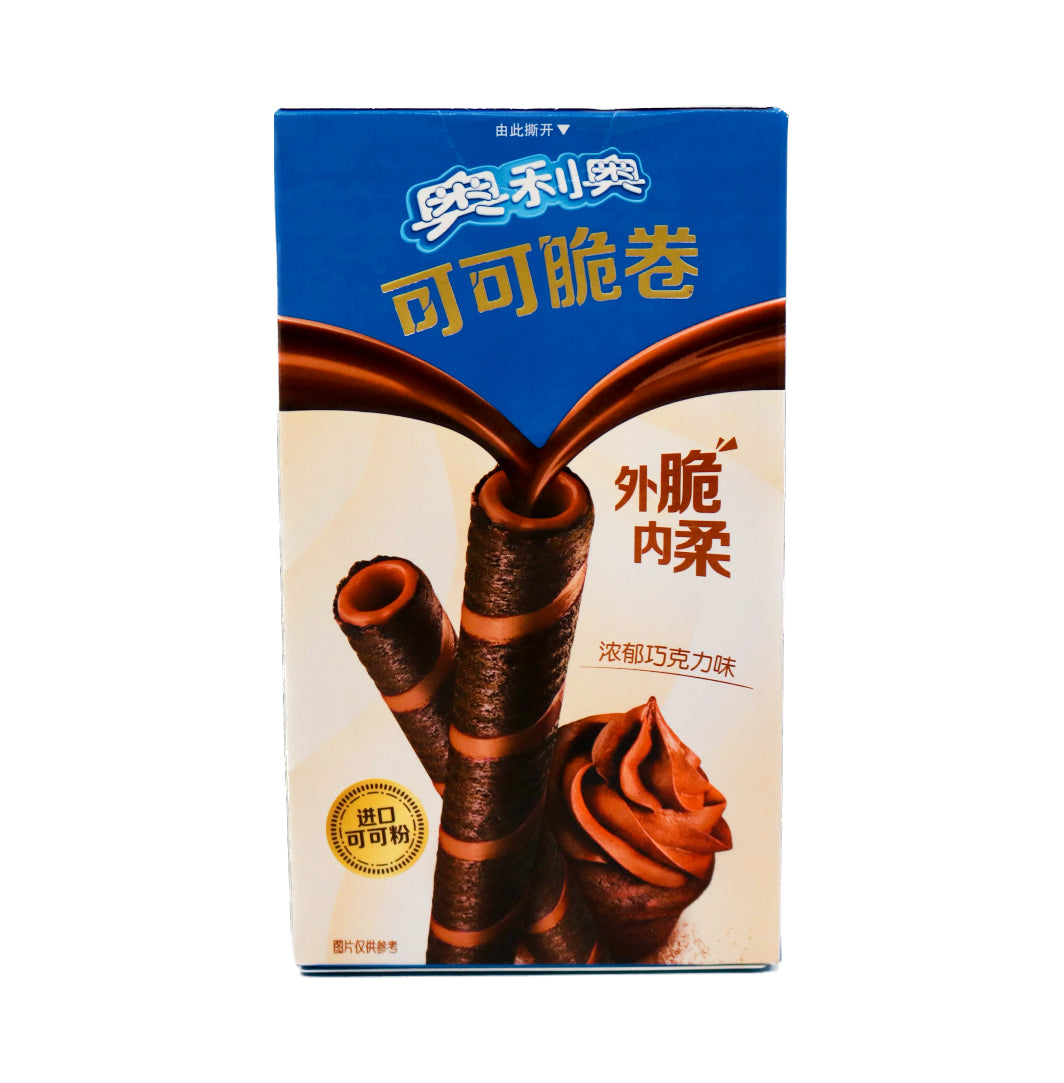 Oreo Cocoa Crisp Rolls Rich Chocolate Flavour 50g - Tuk Tuk Mart