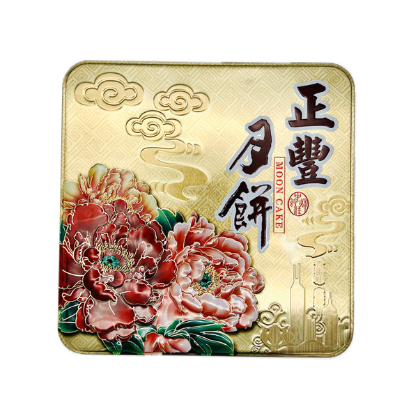 ZF Mooncake Red Bean Paste 正豐純正紅豆沙月餅 (180g*4Pcs) 720g - Tuk Tuk Mart