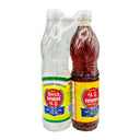 Tiparos Fish Sauce & Distilled Vinegar Twin Pack (700ml*2 bottles) 1400ml - Tuk Tuk Mart