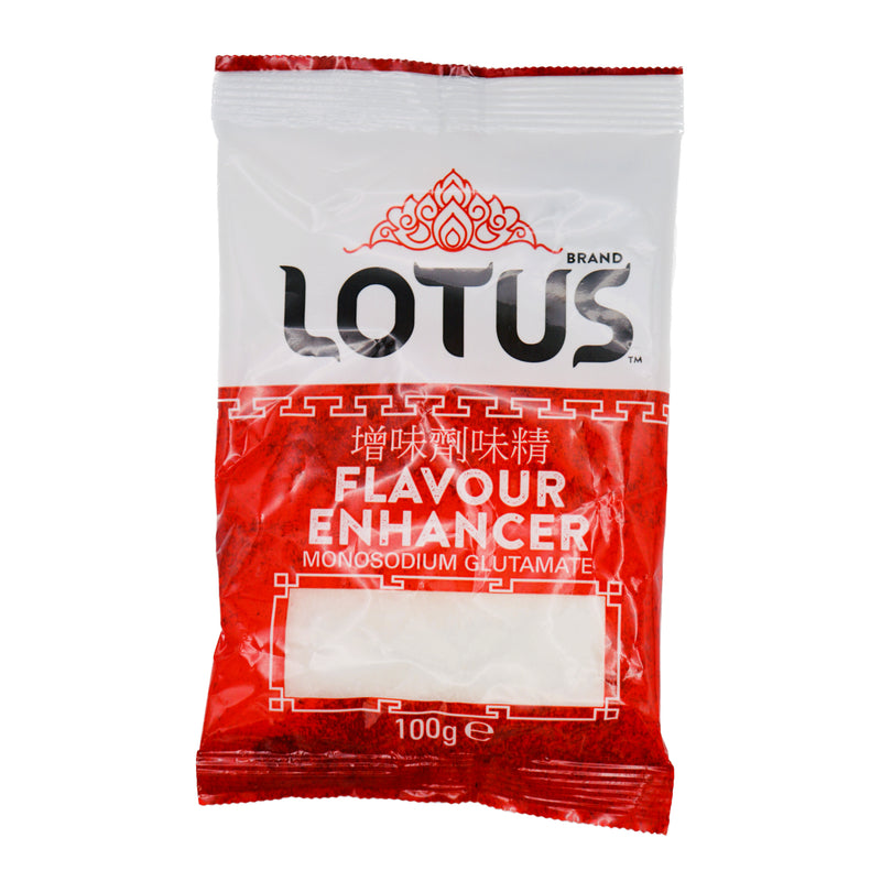 Lotus Flavour Enhancer Monosodium Glutamate 增味劑味精 100g - Tuk Tuk Mart