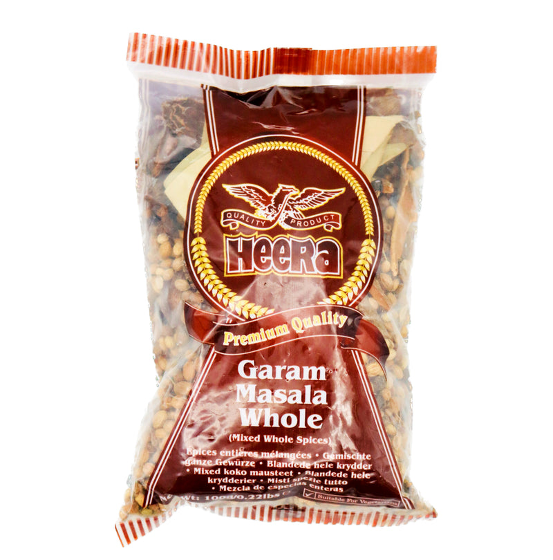 Heera Garam Masala Whole (Mixed Whole Spices) 100g - Tuk Tuk Mart