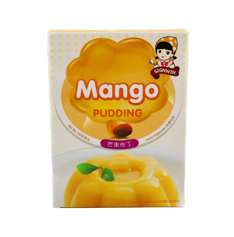 Signwin Mango Pudding Powder 三得冠芒果布丁 100g | Tuk Tuk Mart