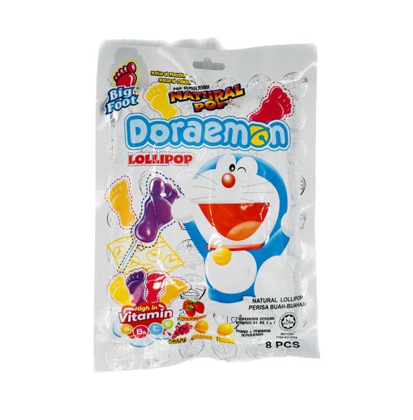 Big Foot Natural Pop Lollipop 80g - Tuk Tuk Mart