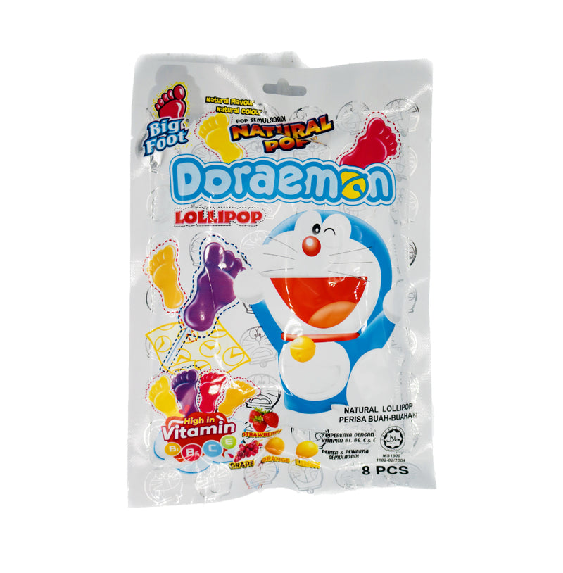 Big Foot Natural Pop Lollipop 80g - Tuk Tuk Mart