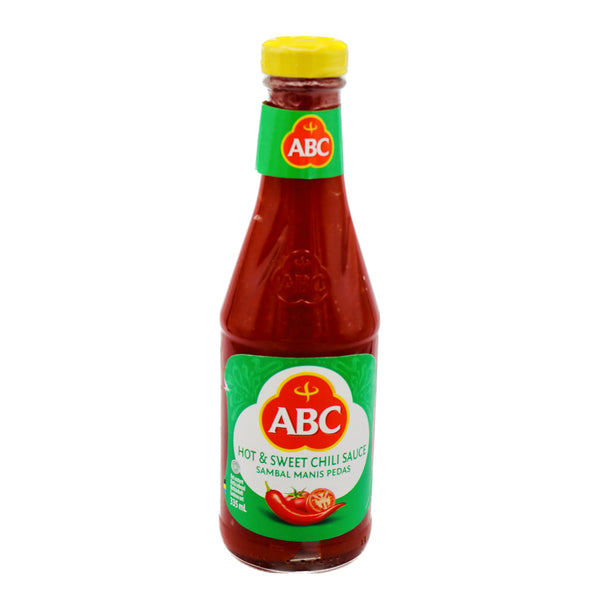 ABC Hot & Sweet Chilli Sauce (Sambal Manis Pedas) 335ml (B.B.D 15.06.23) - Tuk Tuk Mart