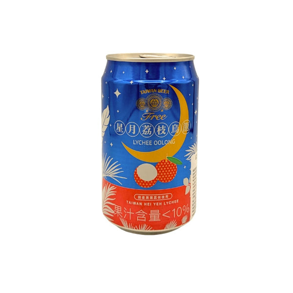 Taiwan Beer Gold Medal Alcohol Free Beer - Lychee Oolong Flavour 台灣啤酒 金牌FREE啤酒風味飲料 - 星月荔枝烏龍 330ml