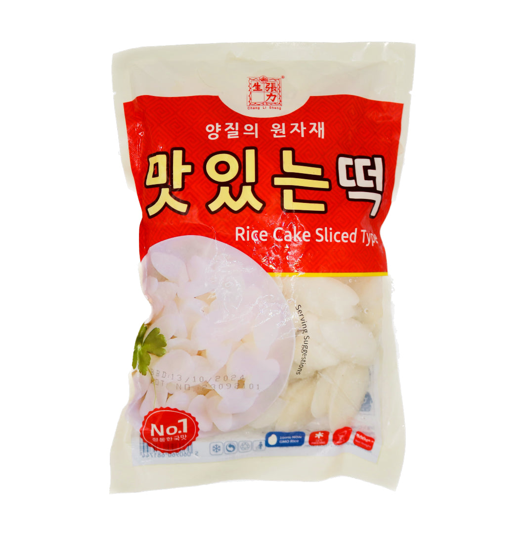 Chang Li Sheng Rice Cake Sliced Type 張力生切片年糕 500g (Frozen)