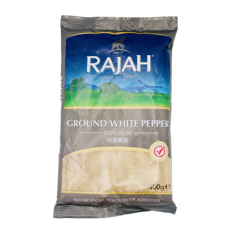Rajah Ground White Pepper 白胡椒粉 400g - Tuk Tuk Mart