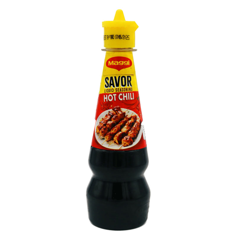 Maggi Magic Savour Liquid Seasoning Hot Chili Flavour 130ml - Tuk Tuk Mart