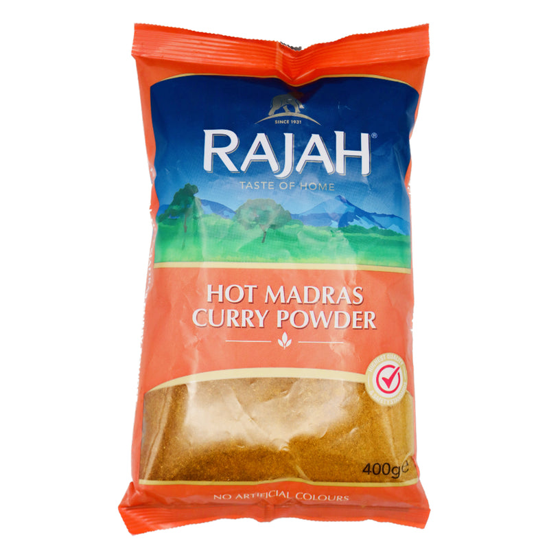 Rajah Hot Madras Curry Powder 400g - Tuk Tuk Mart