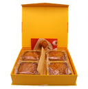 YY Mooncake Yolk White Lotus Paste 邀月單黃白蓮蓉月餅 (180g*4Pcs) 720g - Tuk Tuk Mart