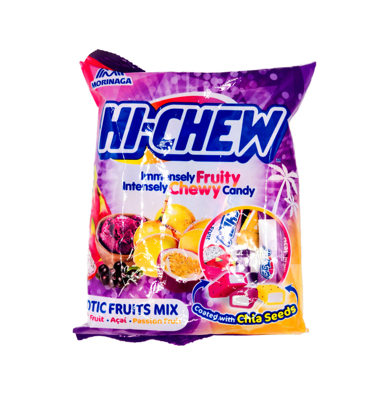 *Morinaga Hi-Chew Dragon Fruit, Acai & Passion Fruit Flavour Chewy Sweets 100g - Tuk Tuk Mart