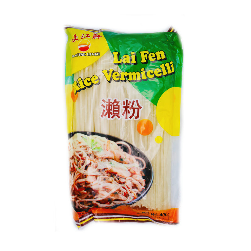 Yangtse River Rice Vermicelli (Lai Fen ) 長江牌瀨粉 400g - Tuk Tuk Mart