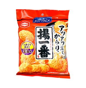 Kameda Joy Pack Age Ichiban Rice Cracker Shoyu Flavour 76g - Tuk Tuk Mart