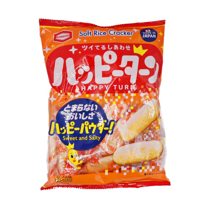 Kameda Happy Turn Rice Crackers - Sweet and Salty 96g - Tuk Tuk Mart