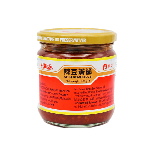 Fu Chi Chili Bean Sauce 富記辣豆瓣醬 400g - Tuk Tuk Mart