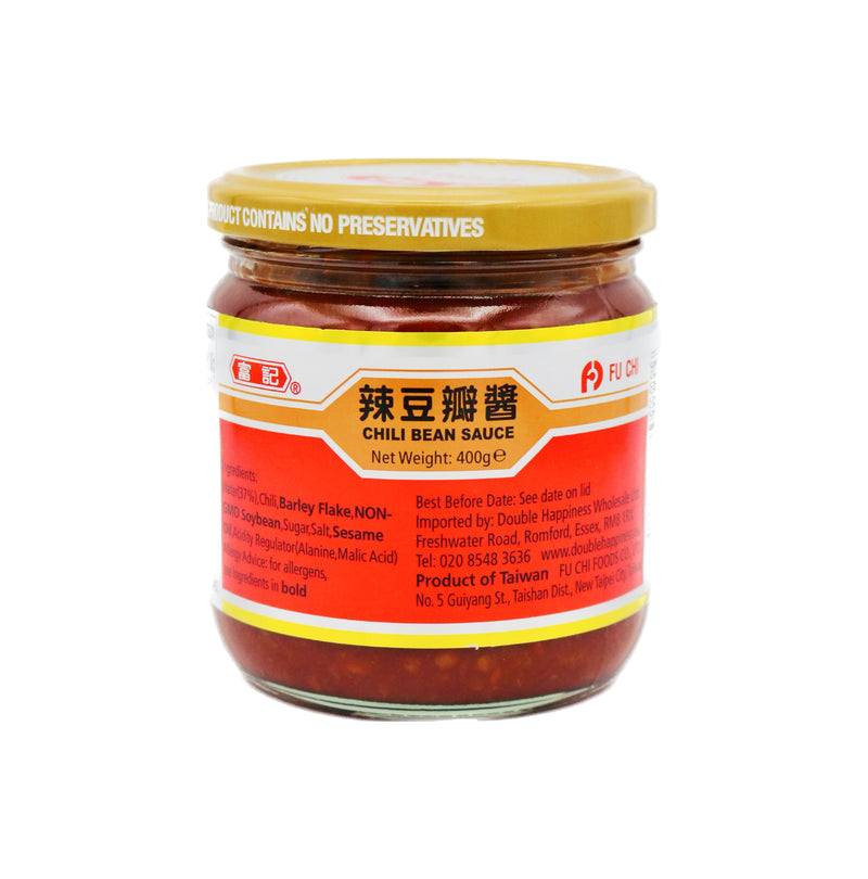 Fu Chi Chili Bean Sauce 富記辣豆瓣醬 400g - Tuk Tuk Mart