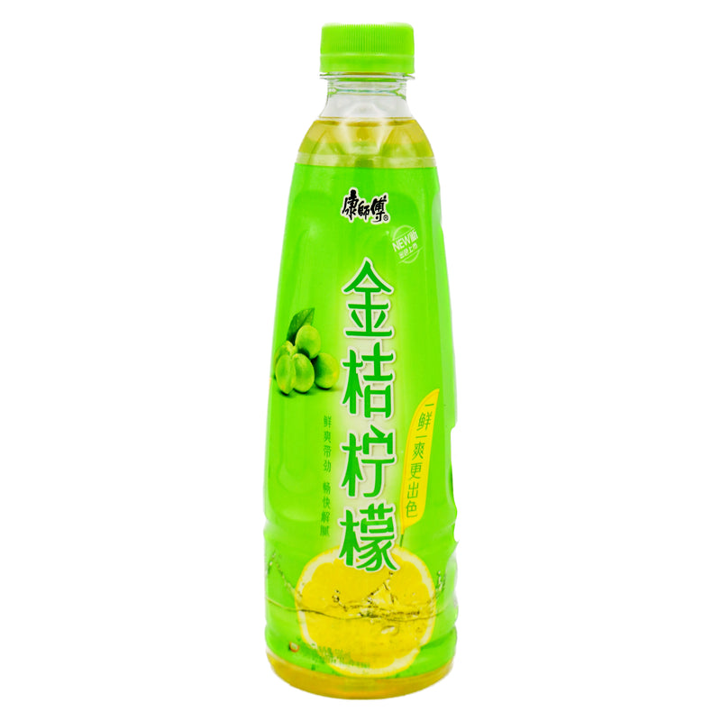 Master Kong Kumquat Lemon Flavour Drink