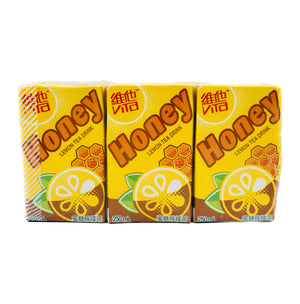 Vita Honey Lemon Tea Drink 維他蜂蜜檸檬茶 (6x250ml) - Tuk Tuk Mart