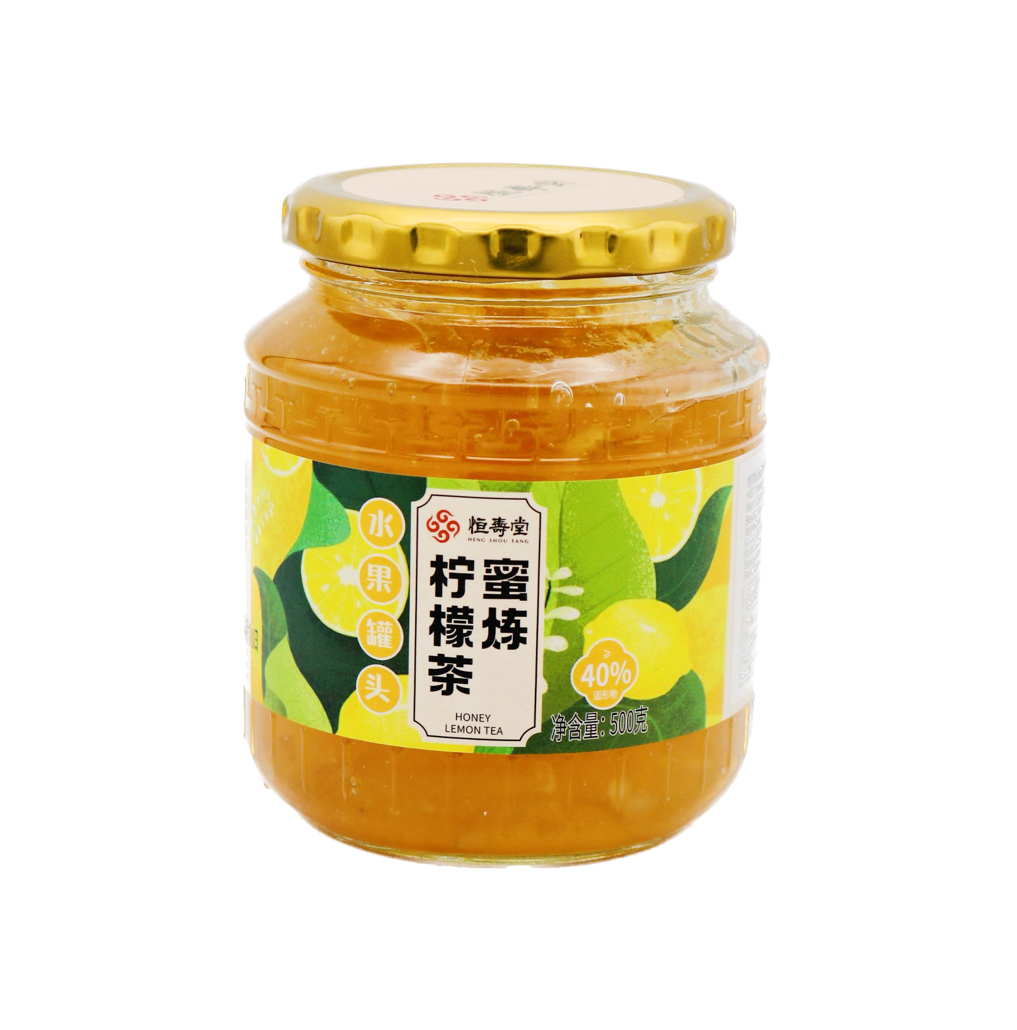 Heng Shou Tang Honey Lemon Tea 恆壽堂蜜煉檸檬茶 500g - Tuk Tuk Mart