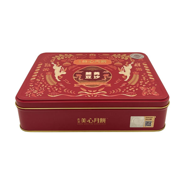 Mei Xin Red Bean Paste Mooncake with 2 Egg Yolks 美心 雙黃豆沙月餅 (4*185g) 740g