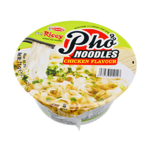 Acecook Oh! Ricey Pho Noodles (Bowl) with Chicken Flavour越南雞肉味米粉 71g | Tuk Tuk Mart