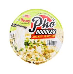 Acecook Oh! Ricey Pho Noodles (Bowl) with Chicken Flavour越南雞肉味米粉 71g | Tuk Tuk Mart