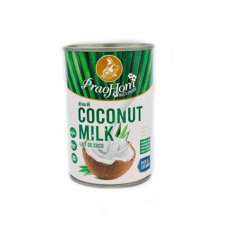 PraoHom Coconut Milk (Lait de coco) with Original Flavour 素麗高濃度椰漿 400ml - Tuk Tuk Mart