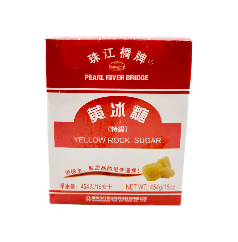 Pearl River Bridge Brand Yellow Rock Sugar 454g - Tuk Tuk Mart