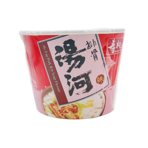 Sau Tao Ho Fan (Bowl) Pork Rib Soup Flavour 壽桃排骨湯河 80g - Tuk Tuk Mart