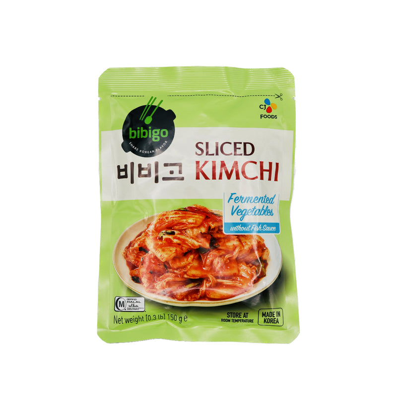 CJ Bibigo Sliced Cabbage Kimchi 150g - Tuk Tuk Mart