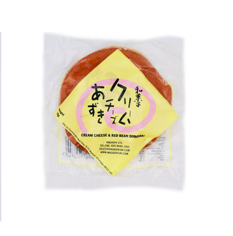 Wagashi Cream Cheese & Red Bean Dorayaki 75g - Tuk Tuk Mart