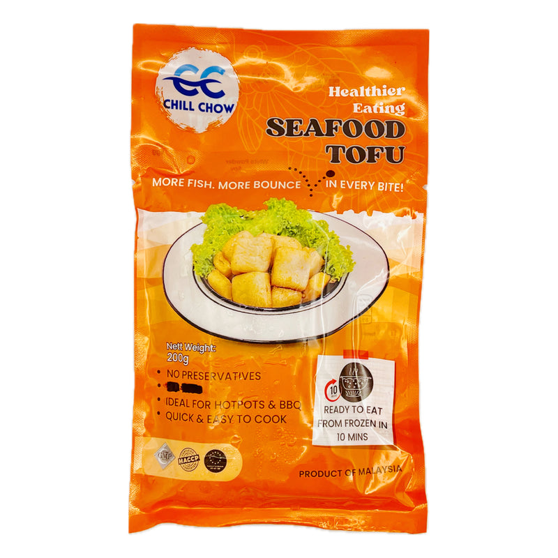 Chill Chow Seafood Tofu 200g (Frozen) - Tuk Tuk Mart