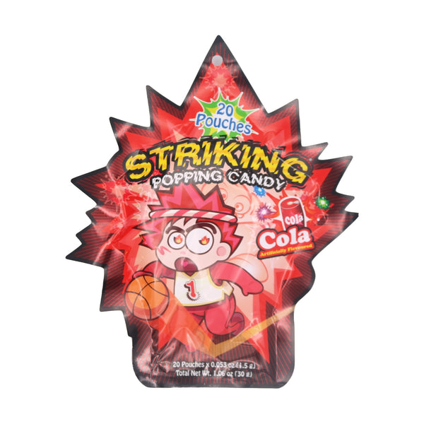 Striking Popping Candy Cola Flavour 30g (20 x 1.5g)
